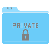 Private Files Icon